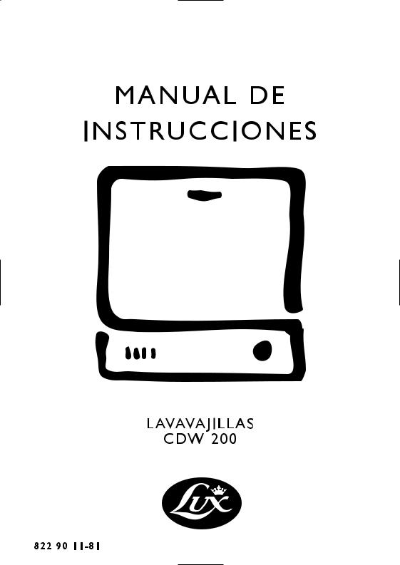 Lux CDW200 User Manual