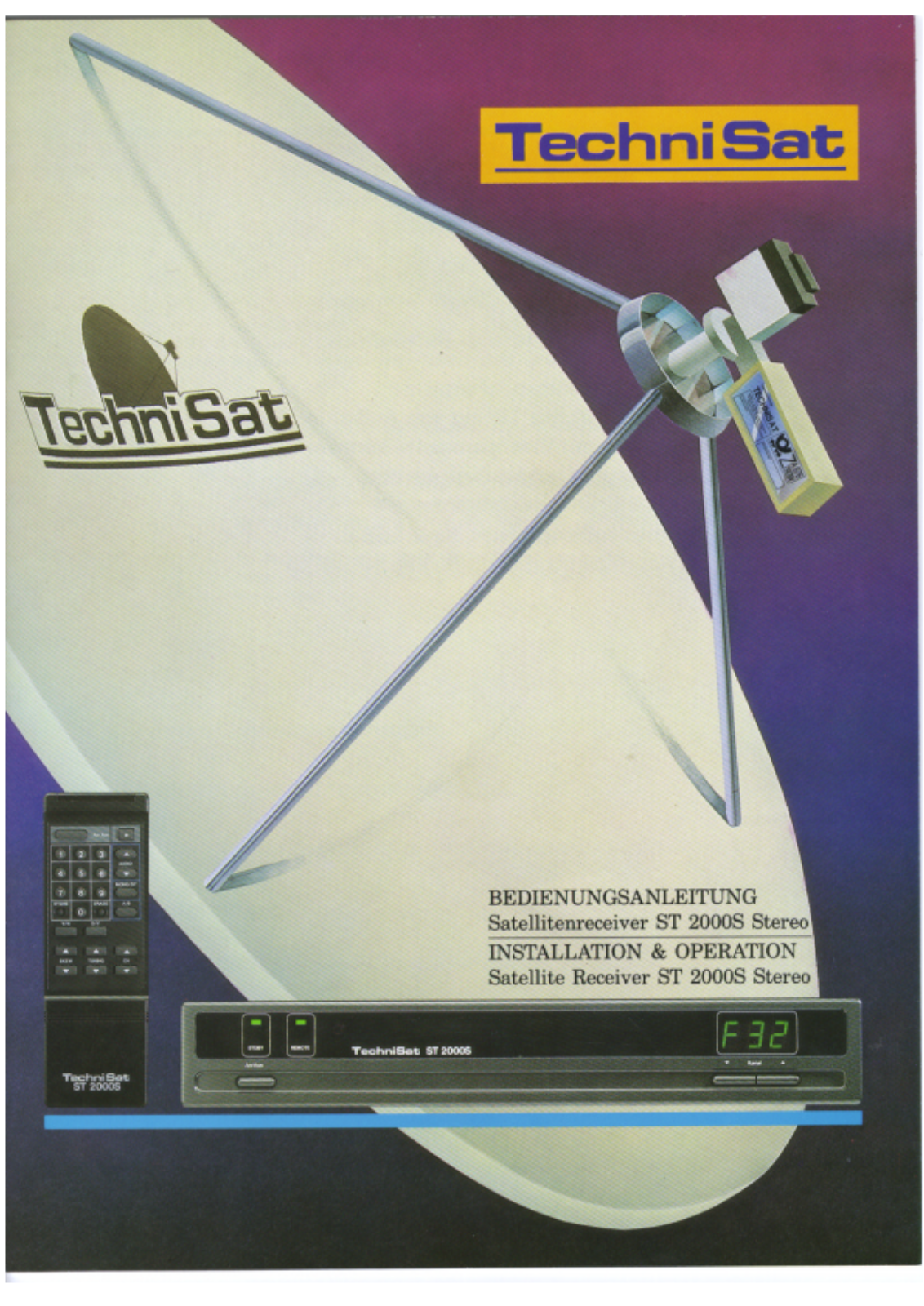 TechniSat ST 2000 S User Manual