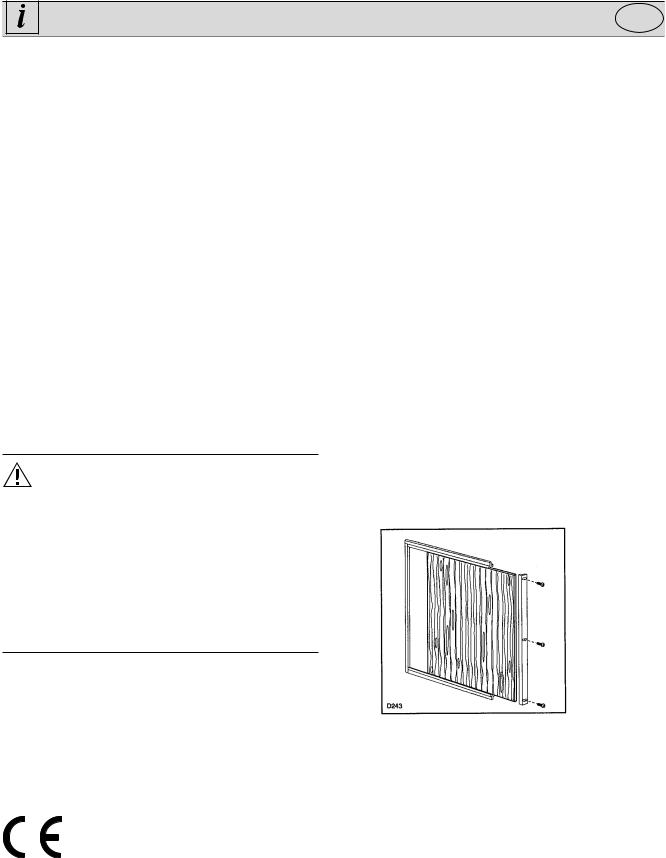 electrolux EU6222 User Manual