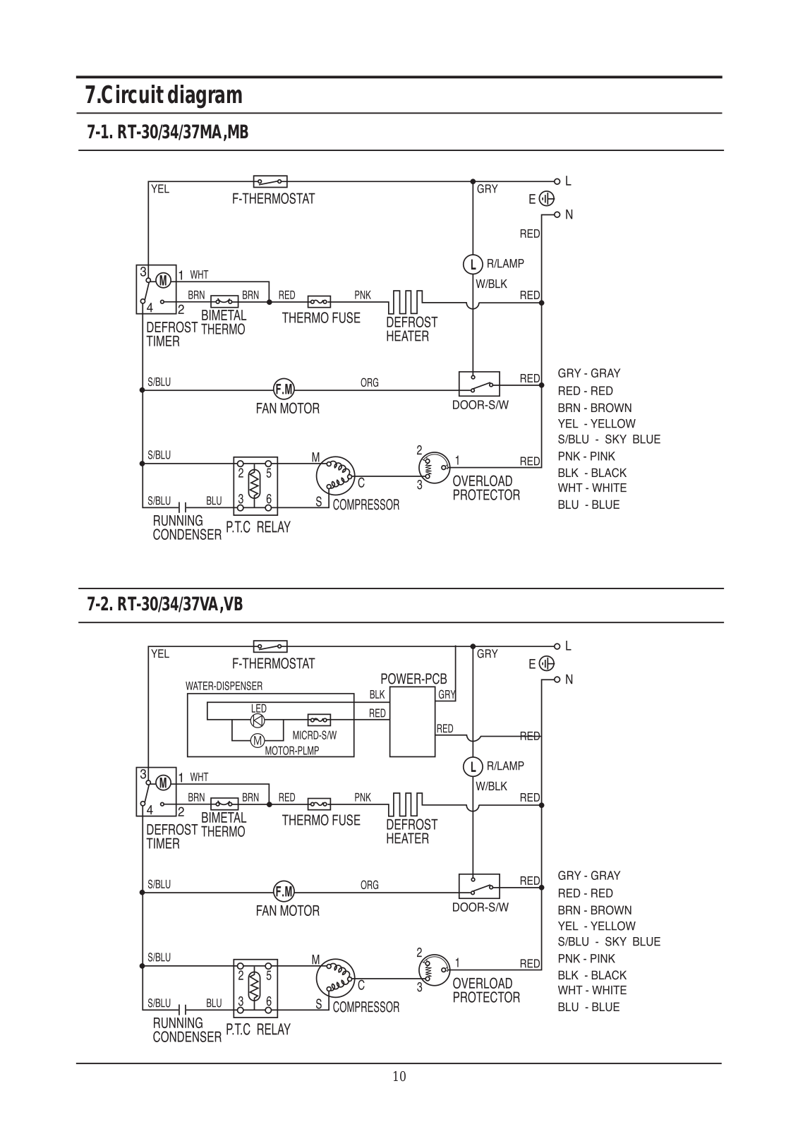 SAMSUNG RT30MBSS Schematic