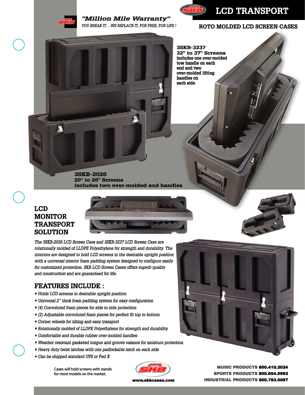 SKB 3-2026, 3-3237 User Manual