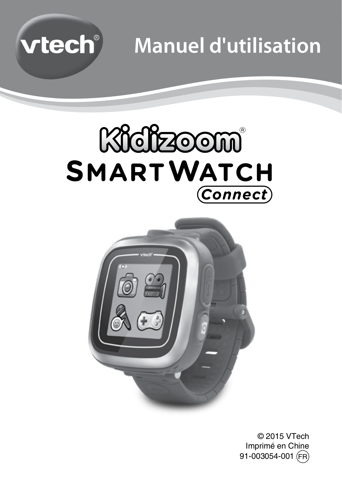 VTECH Kidizoom SmartWatch Connect Instruction Manual