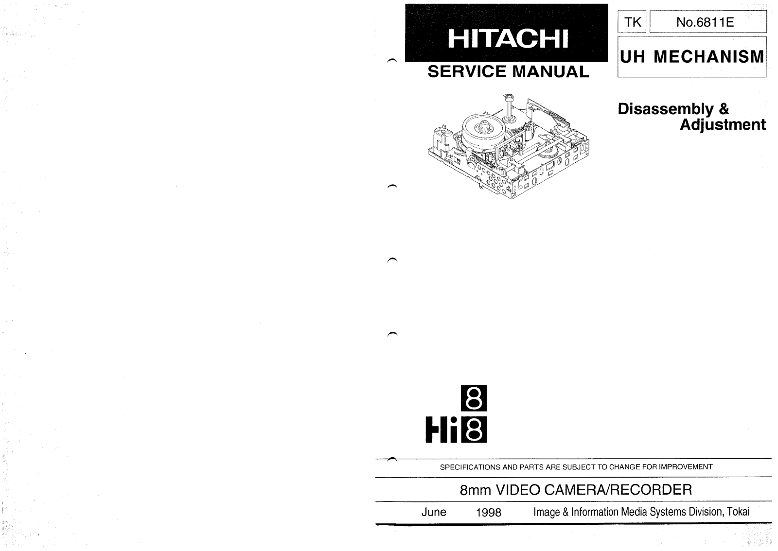 Hitachi UH Service Manual