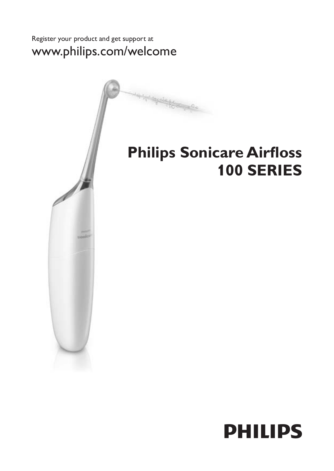 Philips Sonicare Airfloss 100 series User manual