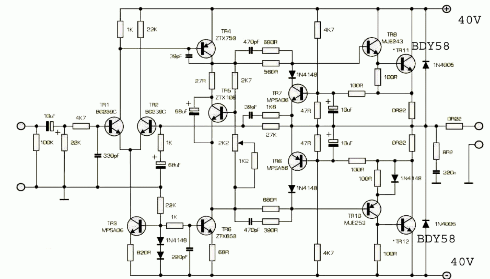 Naim nap250 schematic