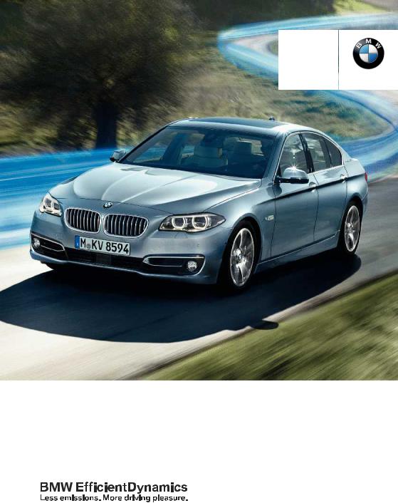BMW Activehybrid 5 2016 Owner's Manual