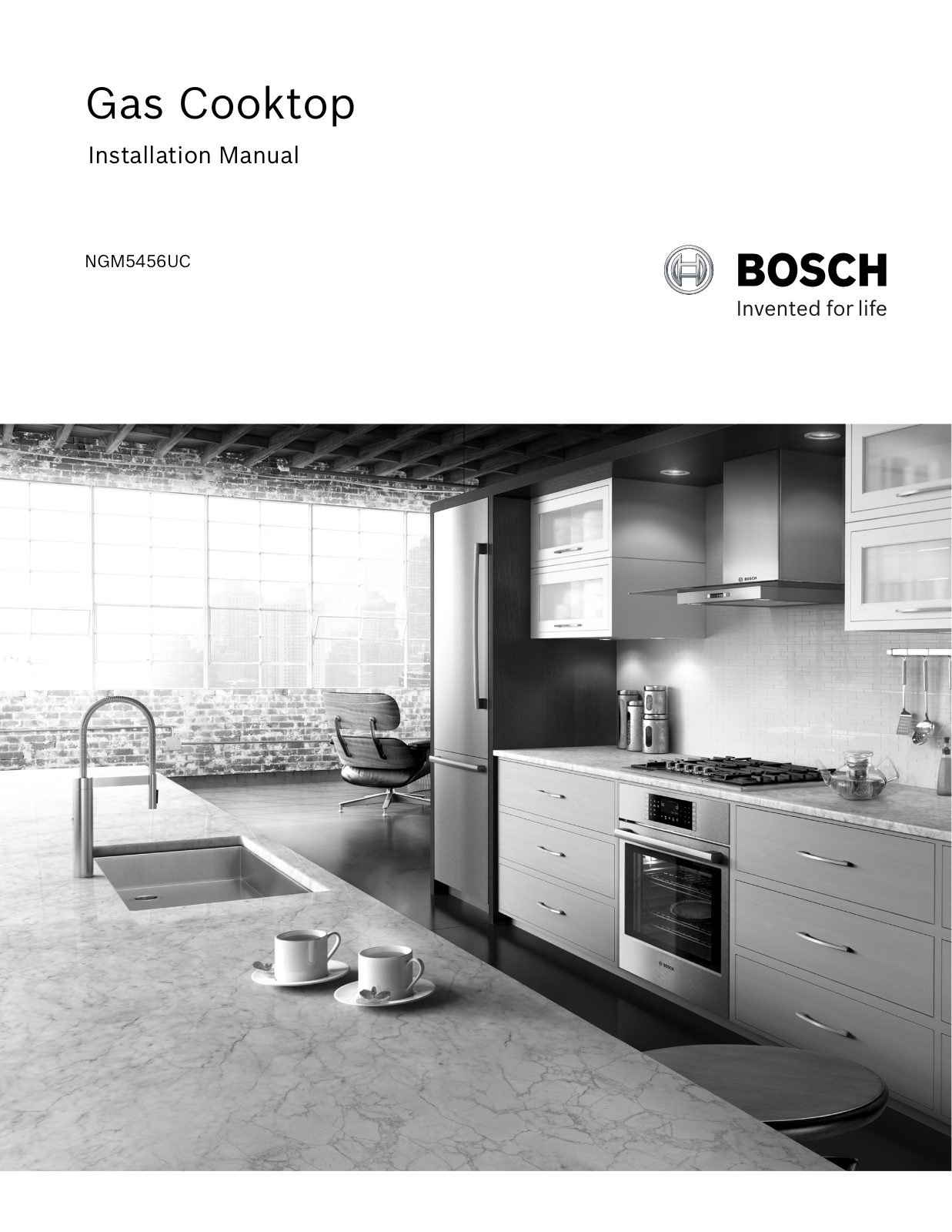 Bosch NGM5456UC Installation