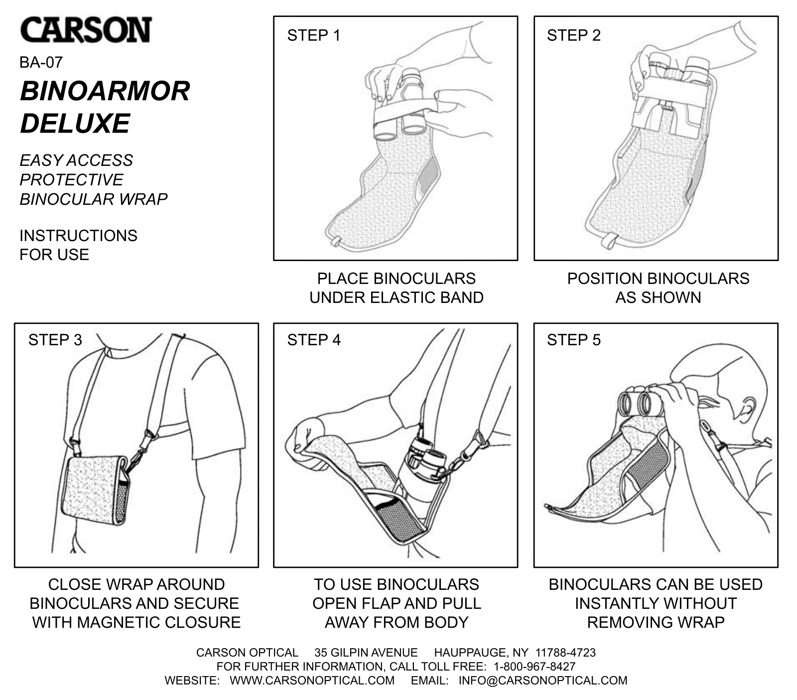 Carson Optical BA-07 User Manual