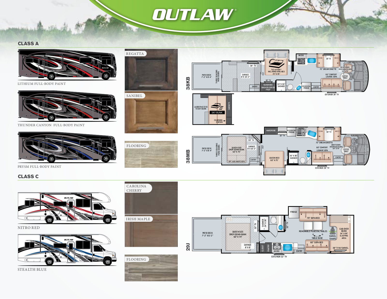 ThorMotorCoach Outlaw User Manual