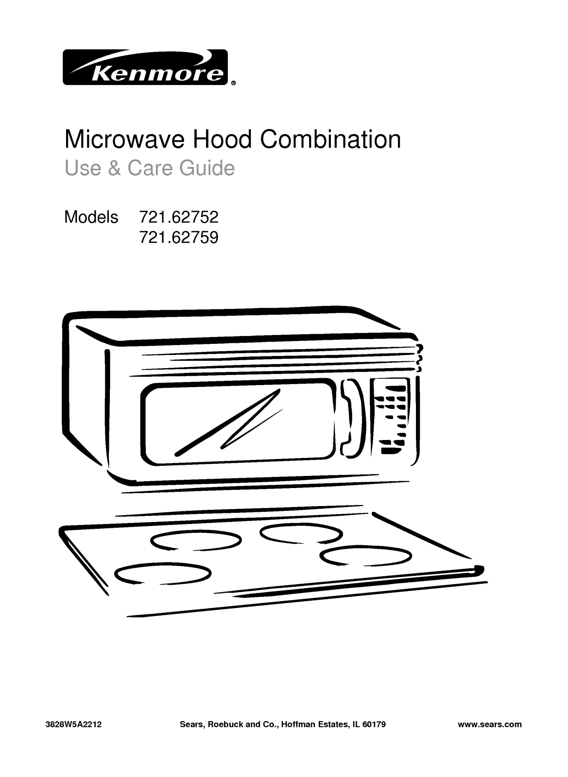 LG 62759, 62752 User Manual