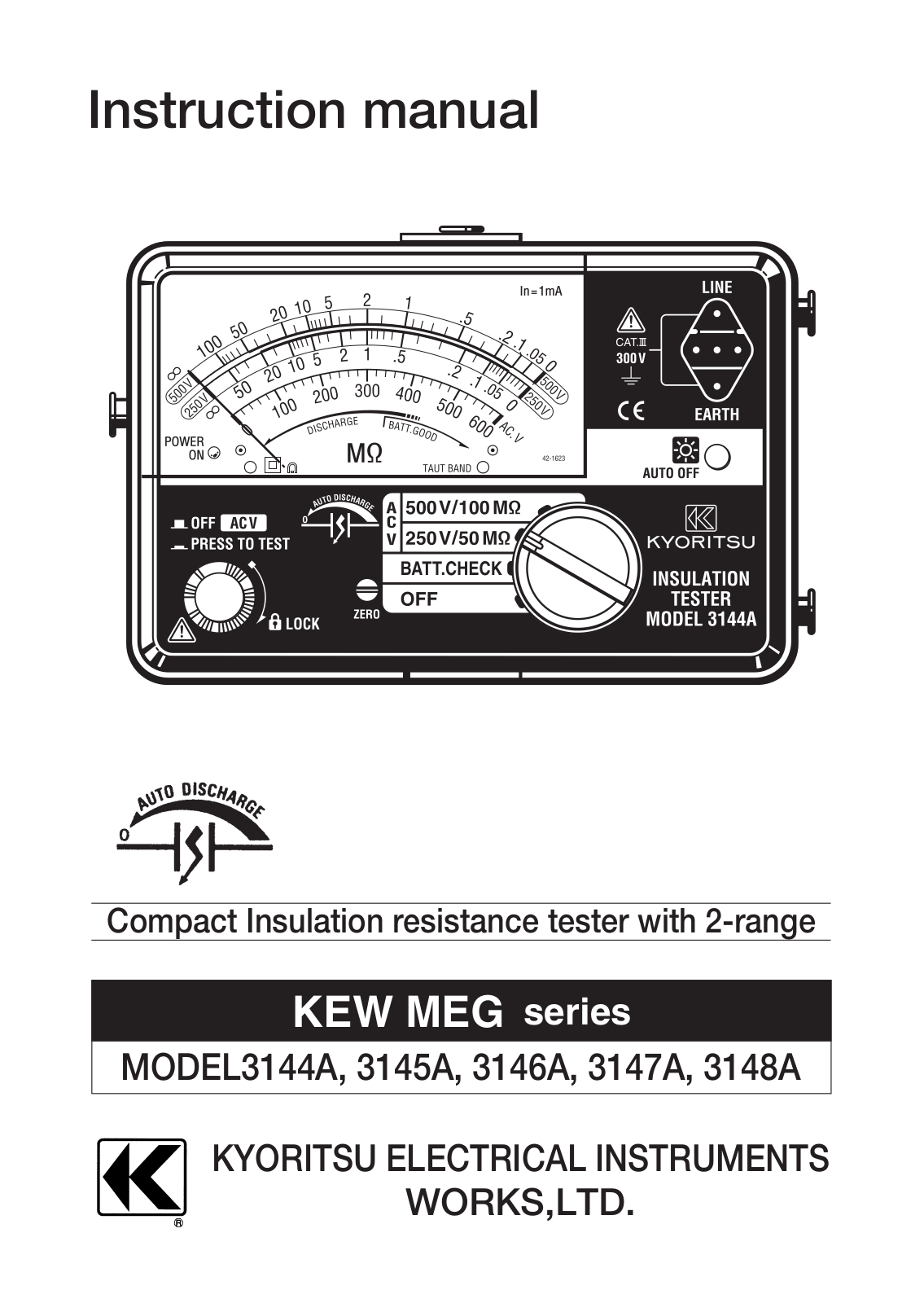 KYORITSU 3147A User Manual