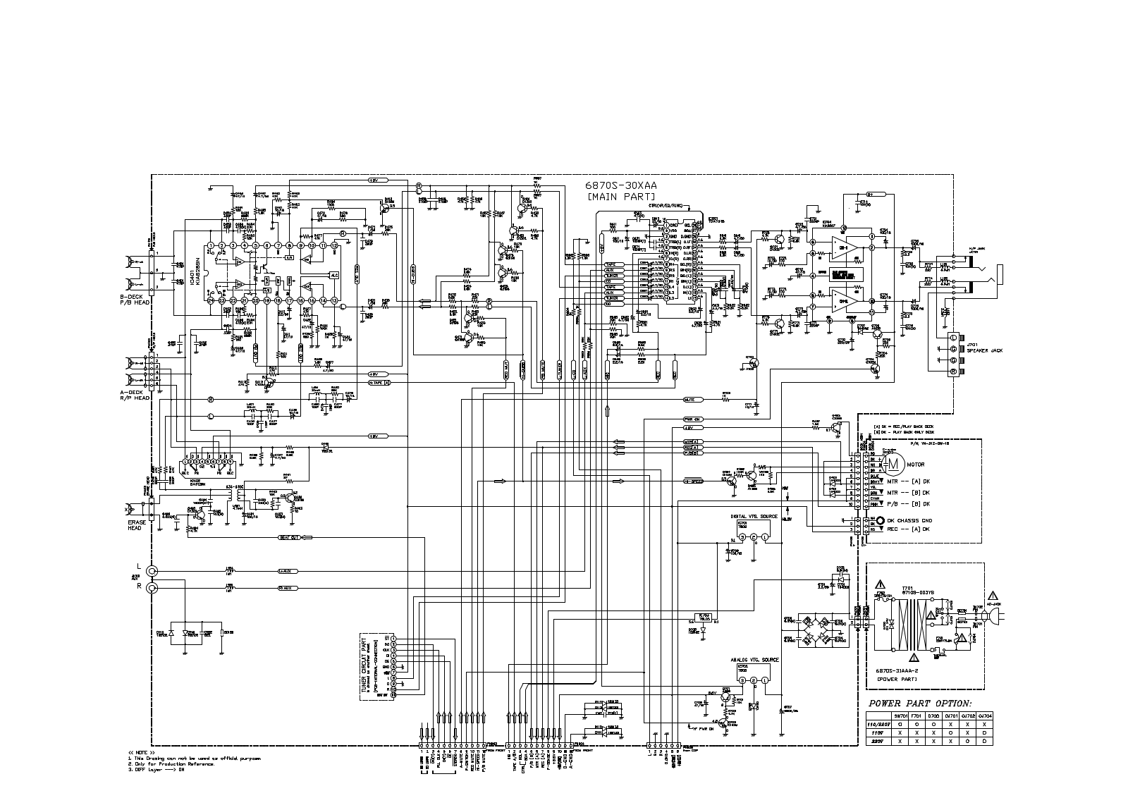 LG FFHM-100-A Schematic