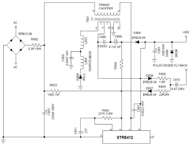 SAMSUNG STR5412 Diagram