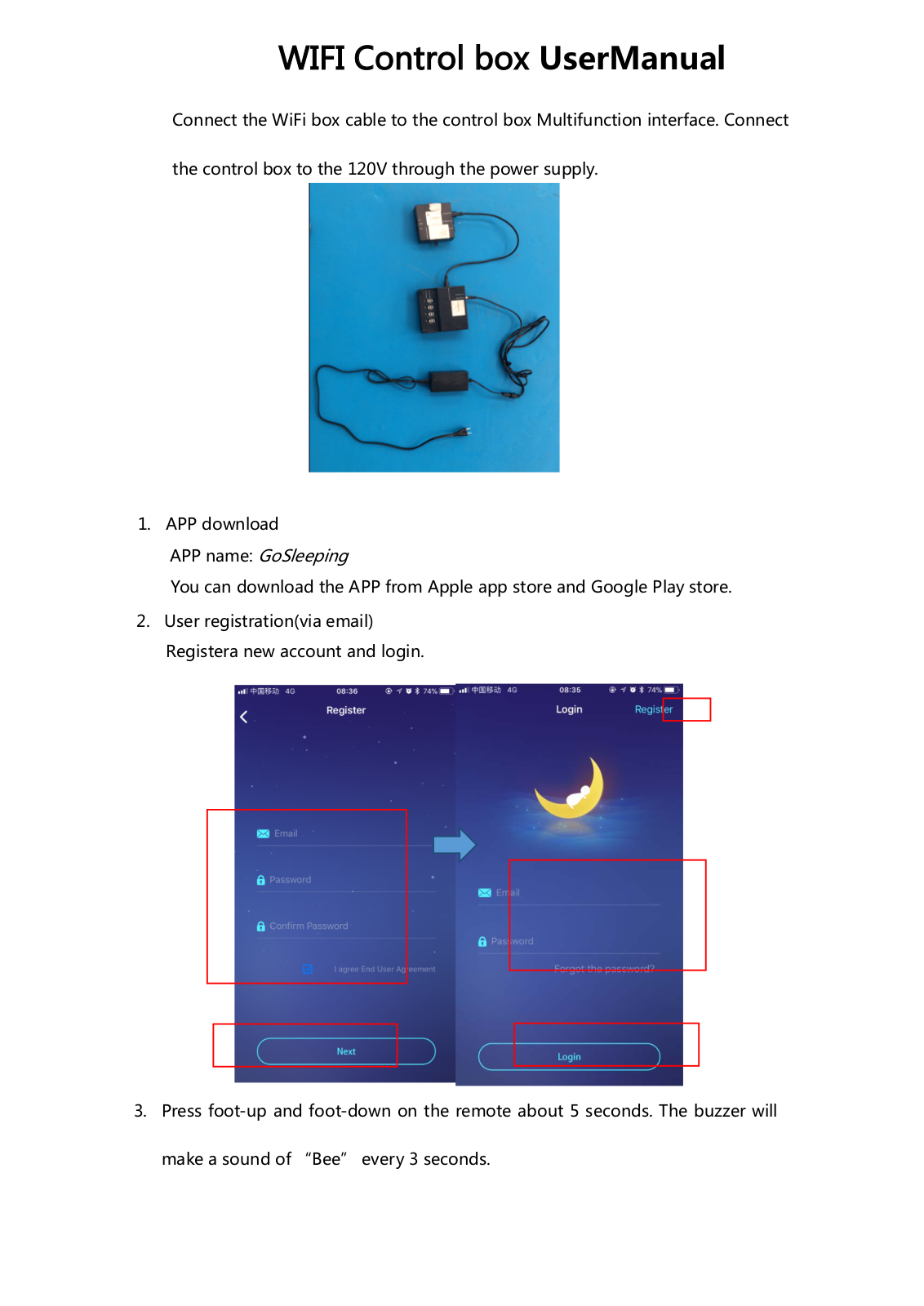 Keeson Technology WF02S User Manual