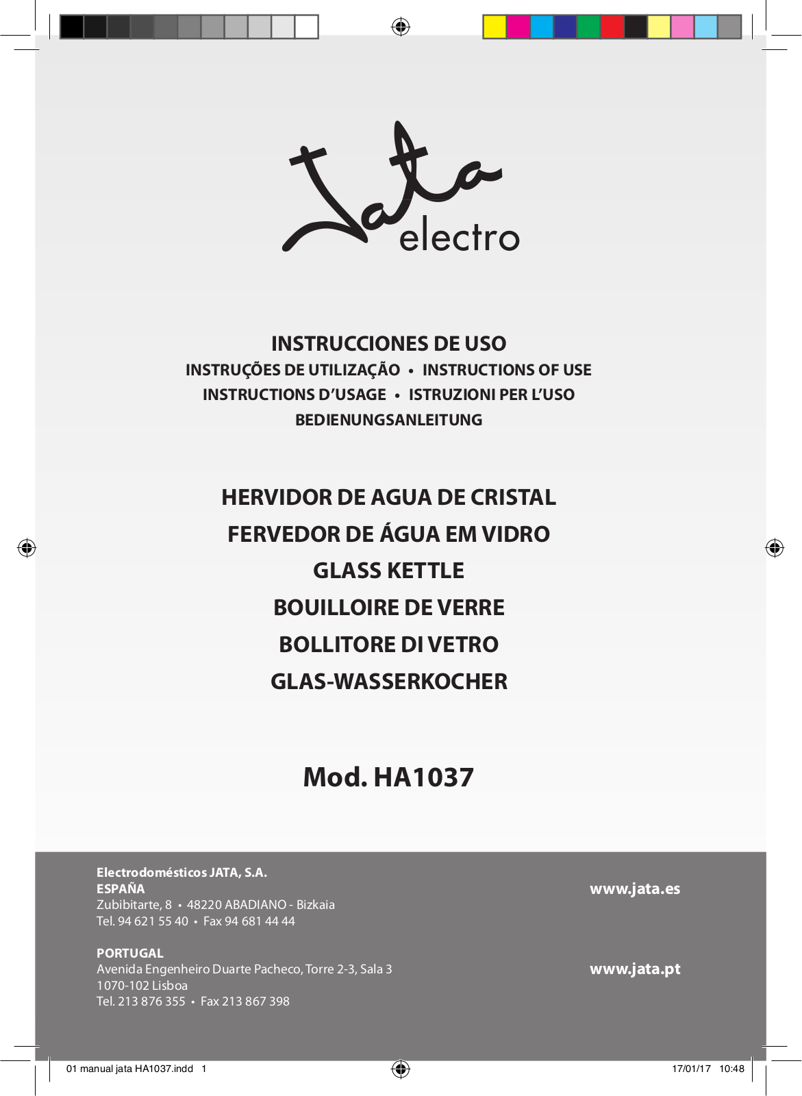 JATA HA1037 User Manual