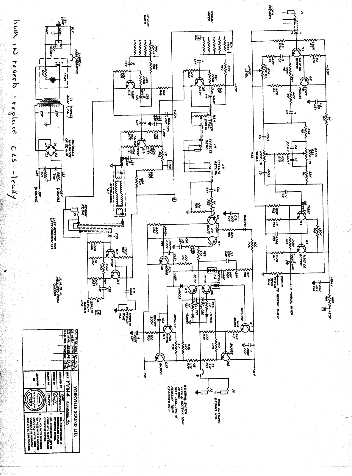 Yorkville yvm 4 schematic