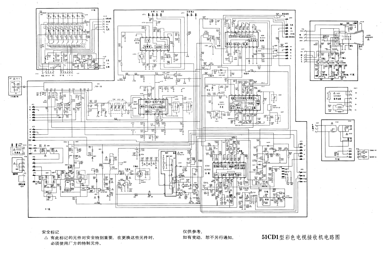 Hisense 51CD1 Schematic