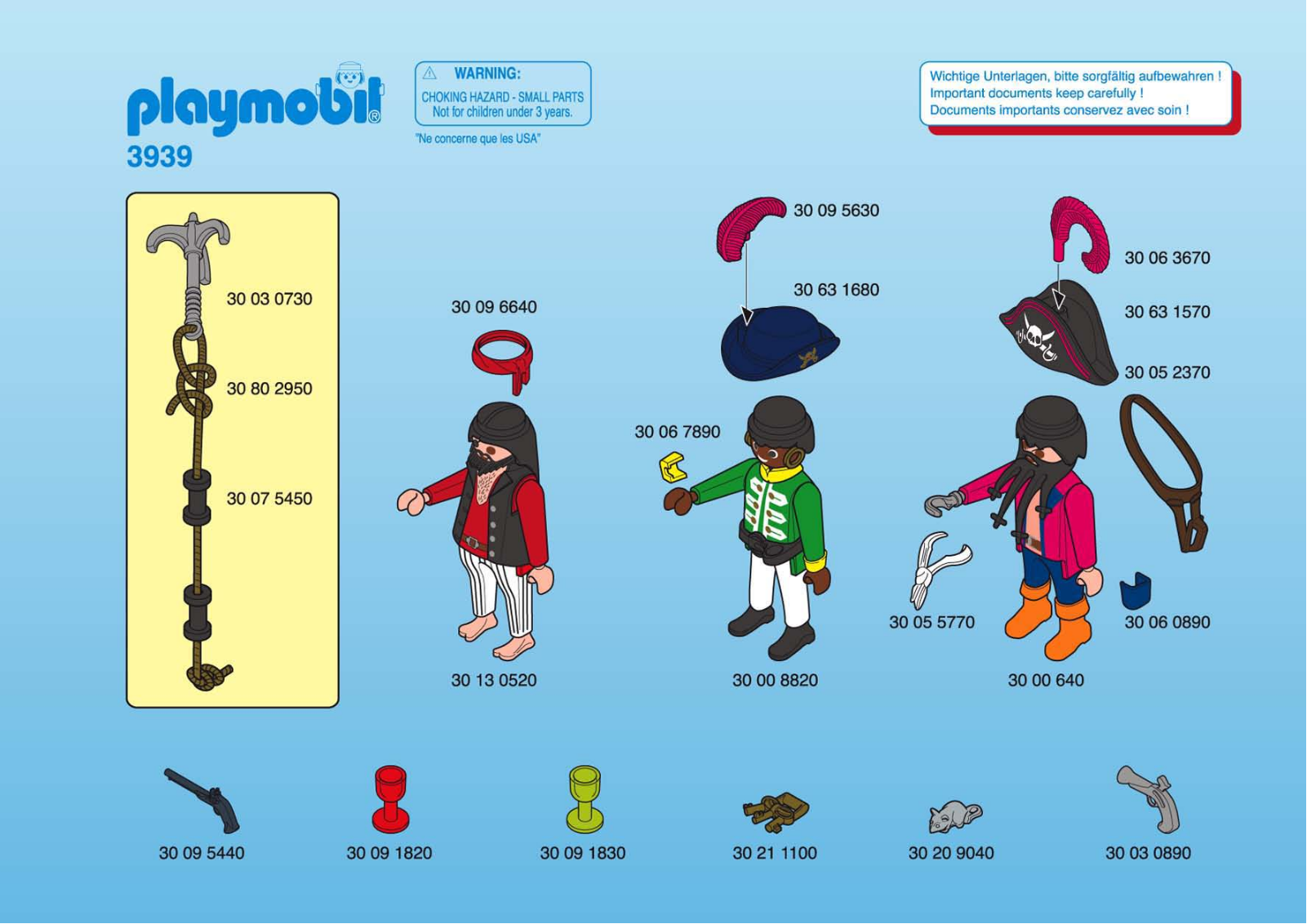 Playmobil 3939 Instructions