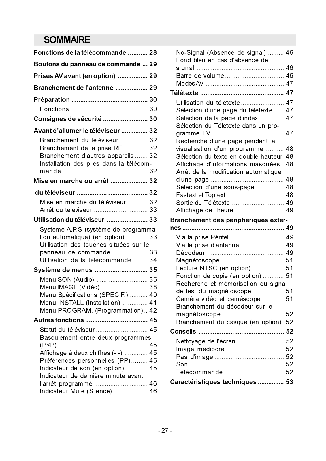 GRANDIN 51MBI99A User Manual