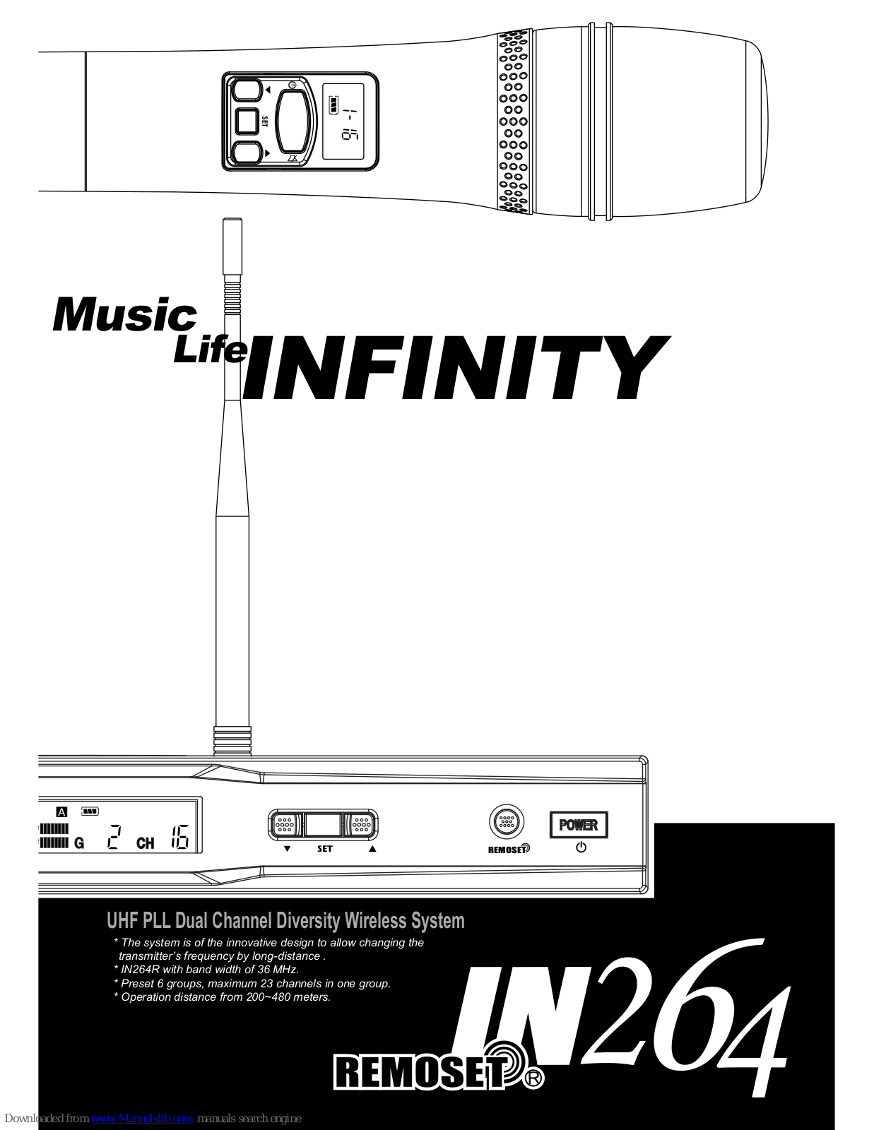 JTS IN264 User Manual