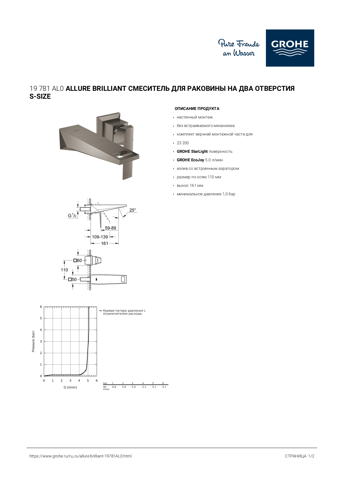 Grohe 19781AL0 User guide