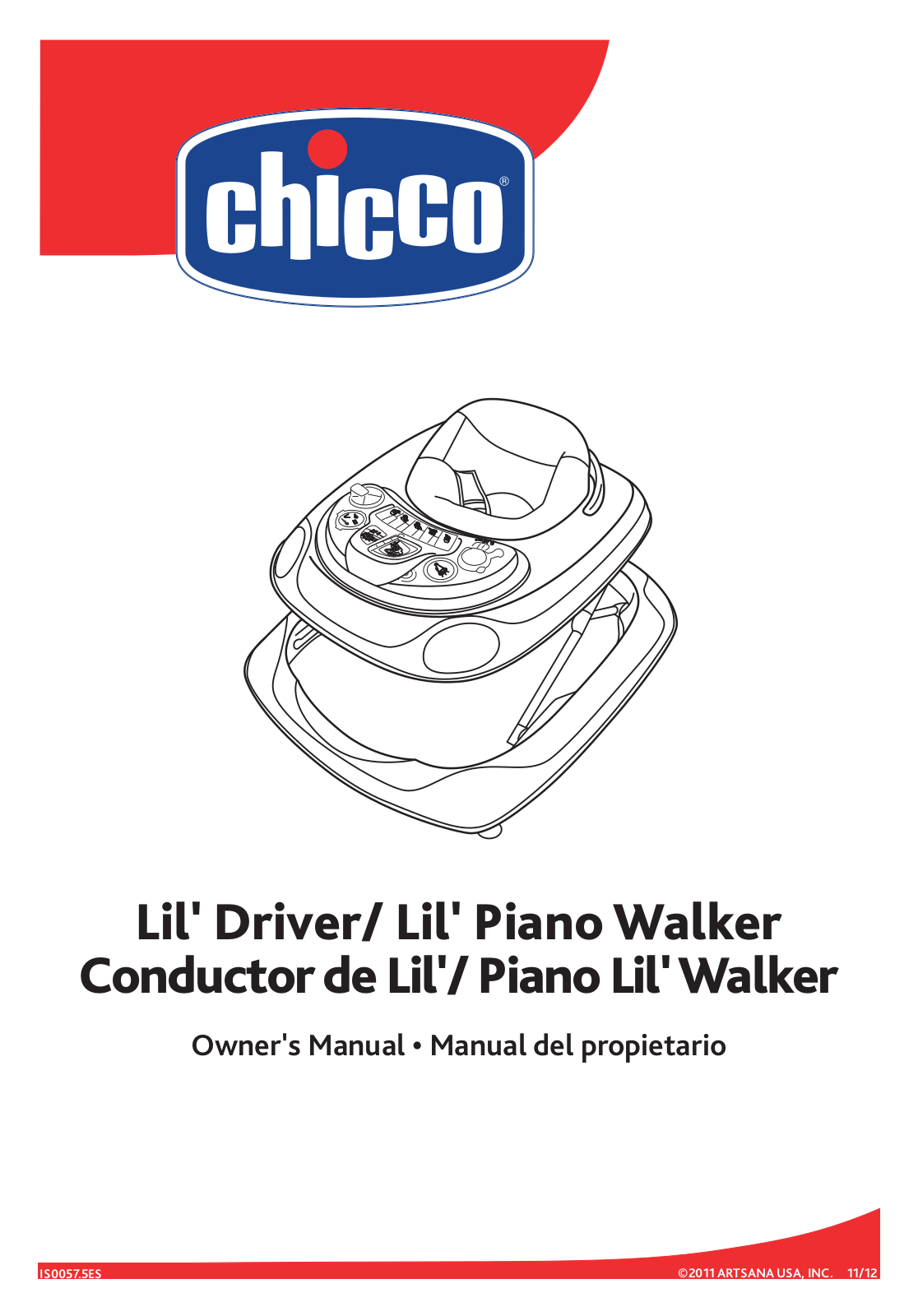 Chicco DJ Walker Owner's Manual