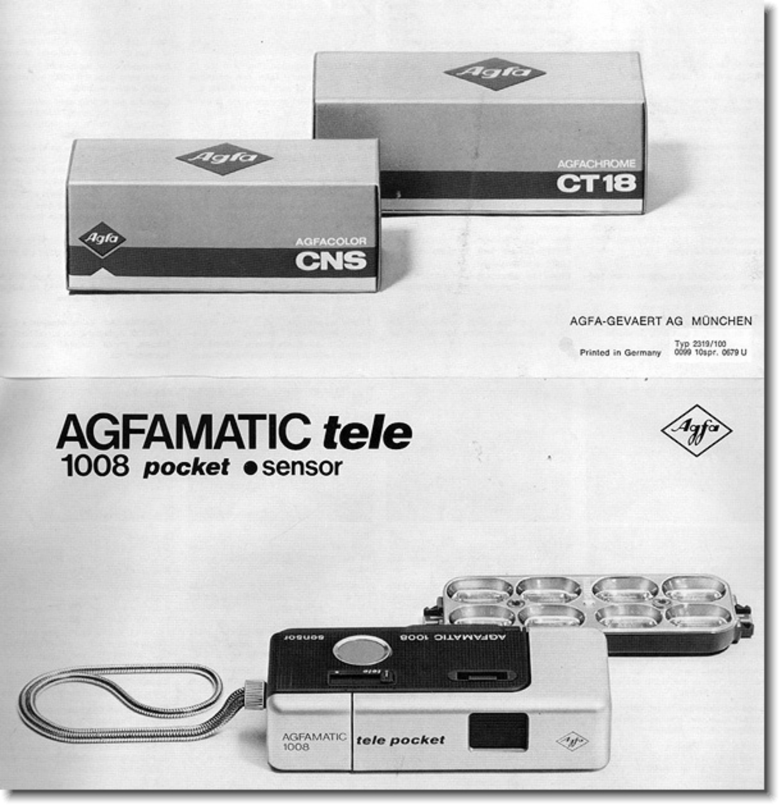 AGFA Agfamatic 1008 Instruction Manual