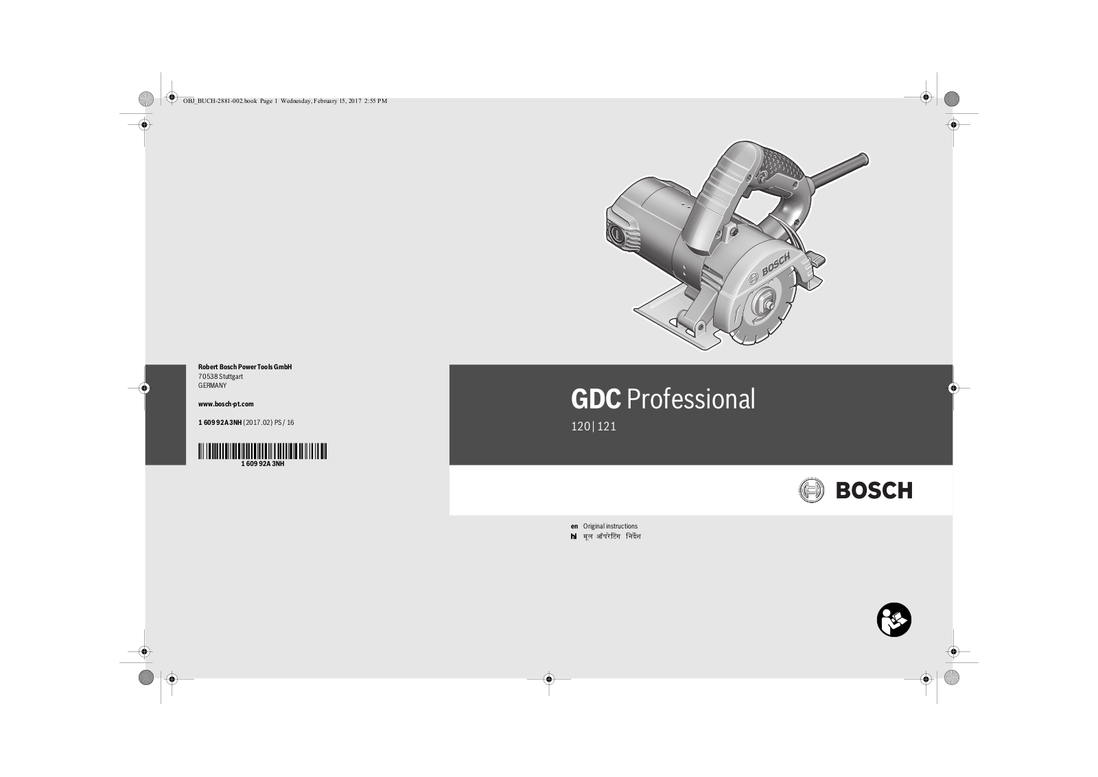 Bosch GDC 120, GDC 121 User Manual