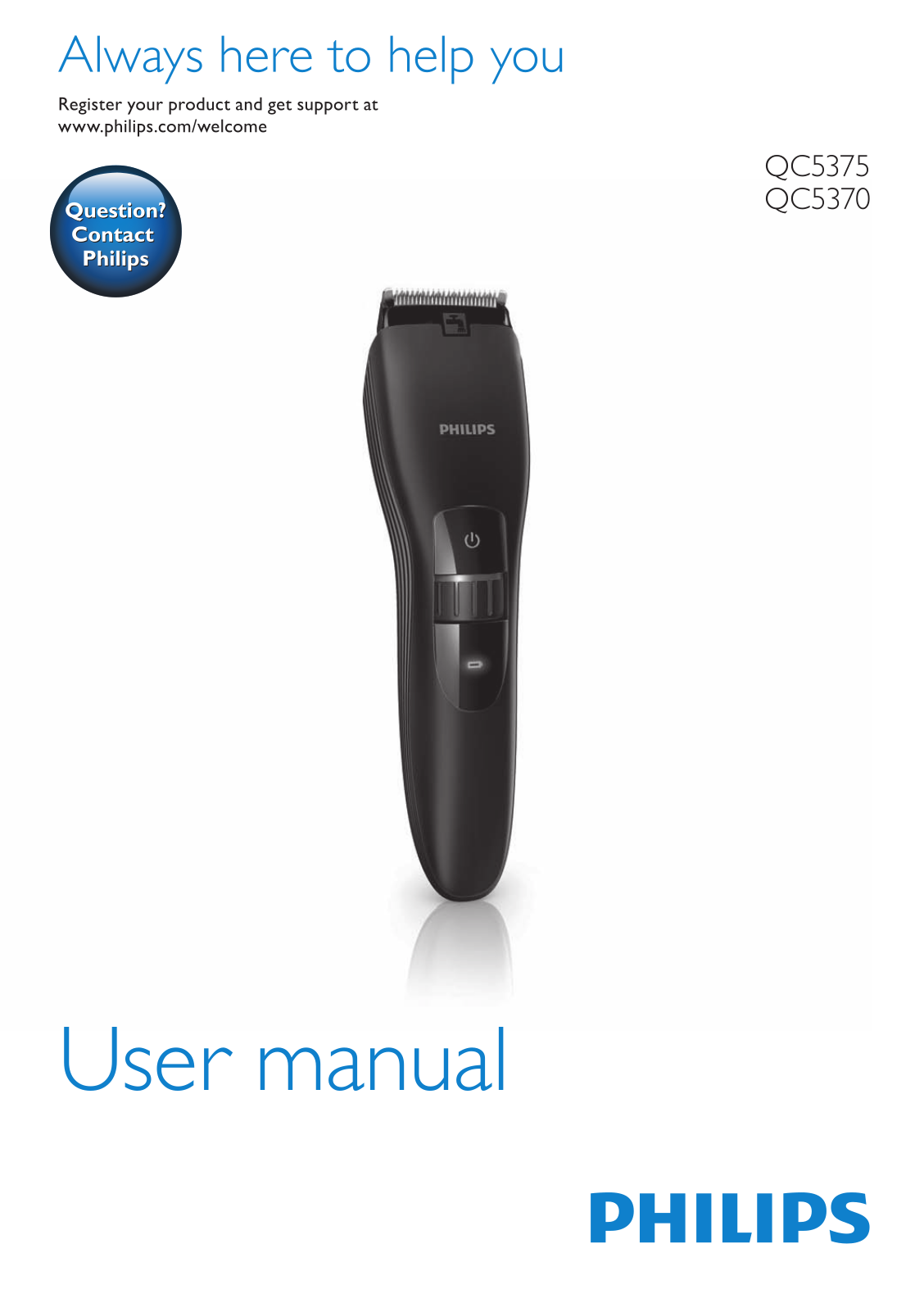 Philips QC5375 User Manual