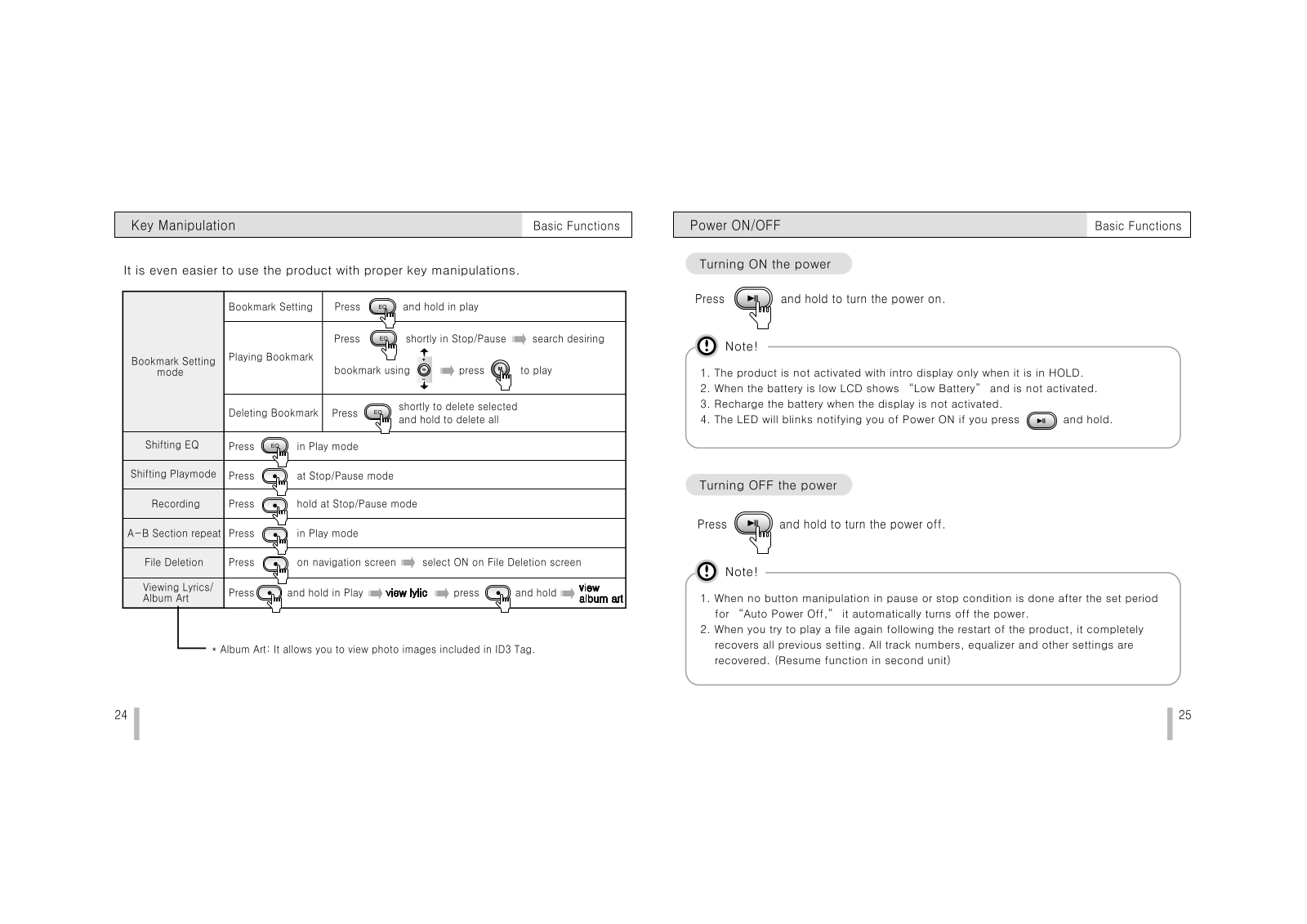 Hyun Won DAH-1800 Users Manual