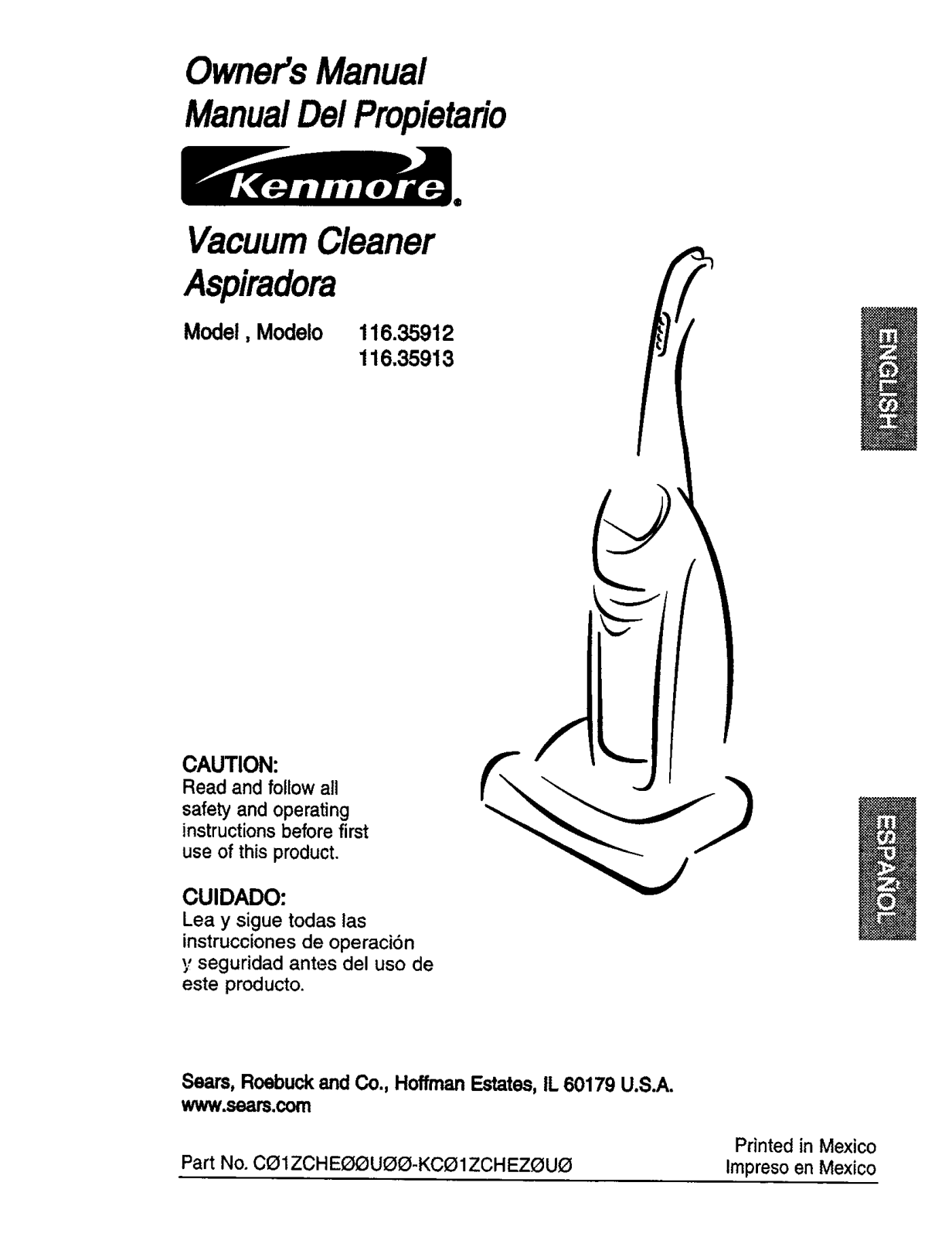 Kenmore 116.35912 User Manual - ManualMachine.com