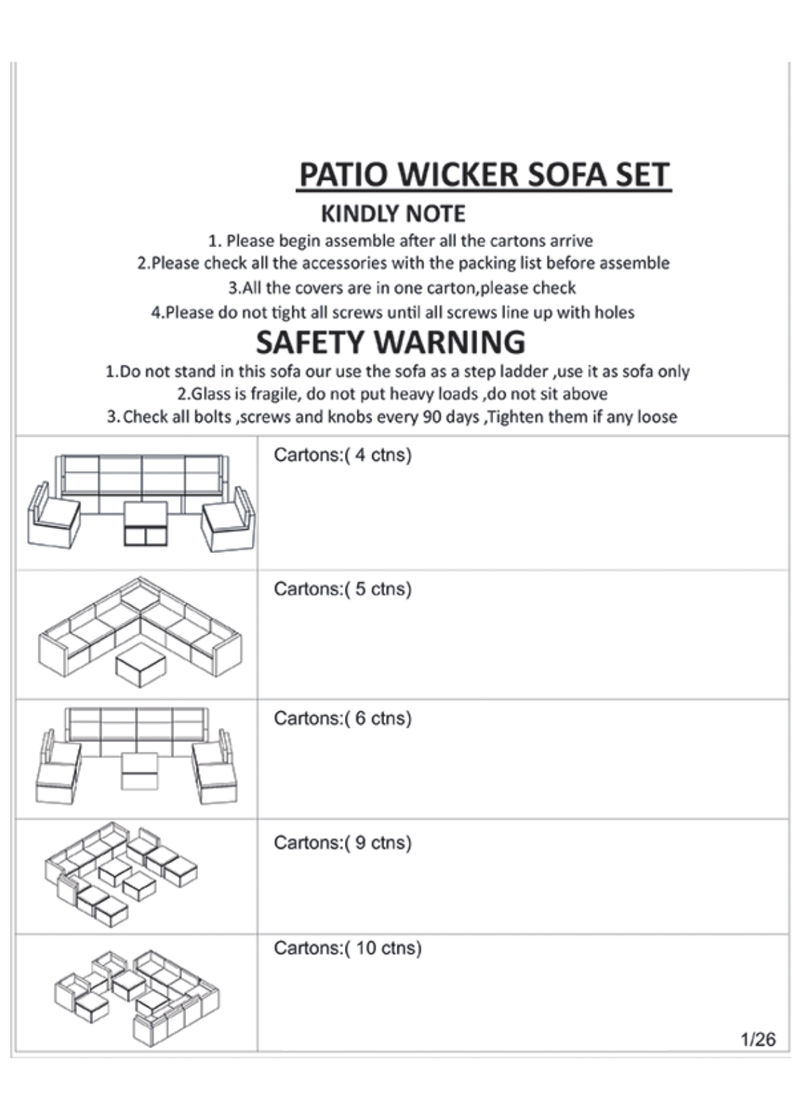 Longshore Tides W002589773 Installation & Assembly - ManualMachine.com