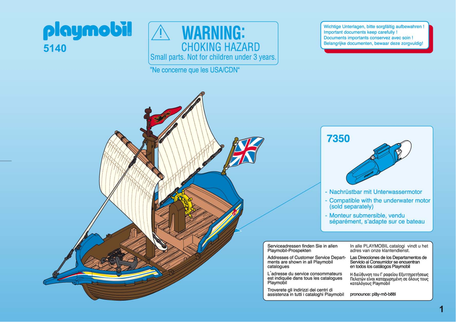 PLAYMOBIL 5140 User Manual