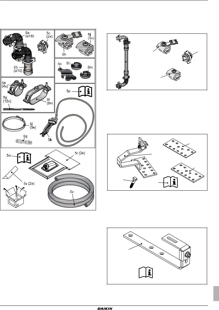 Daikin EKSV21P, EKSV26P, EKSH26P Installation manuals