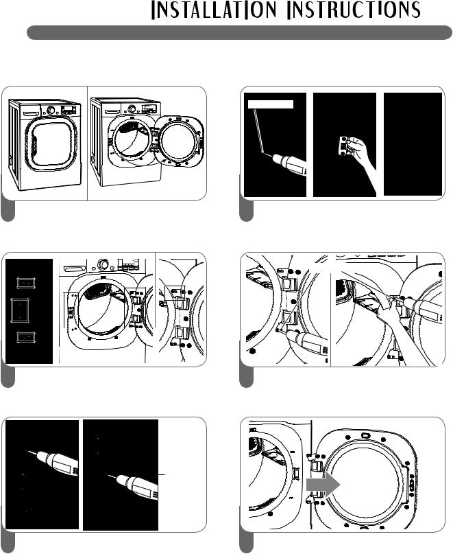 LG DLEX3001W, DLEX3001R, DLEX3001P, DLGX3002P Owner’s Manual