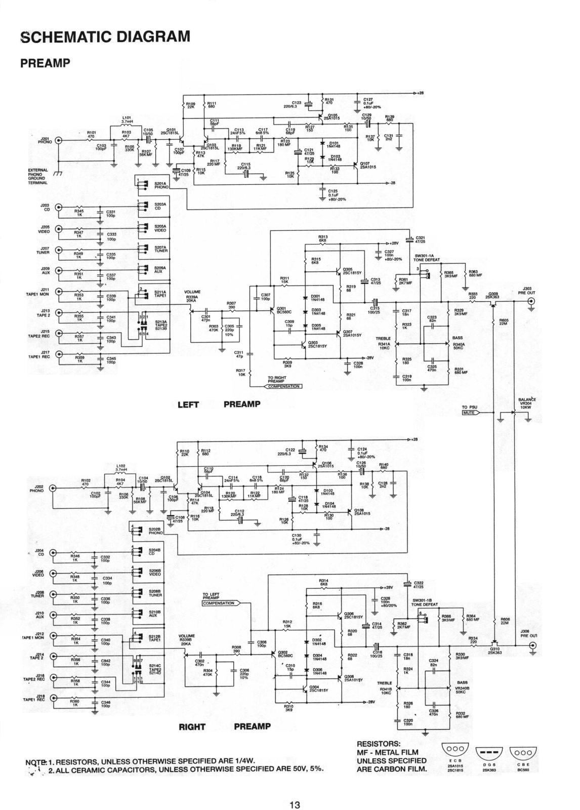 Crown 312 Schematic