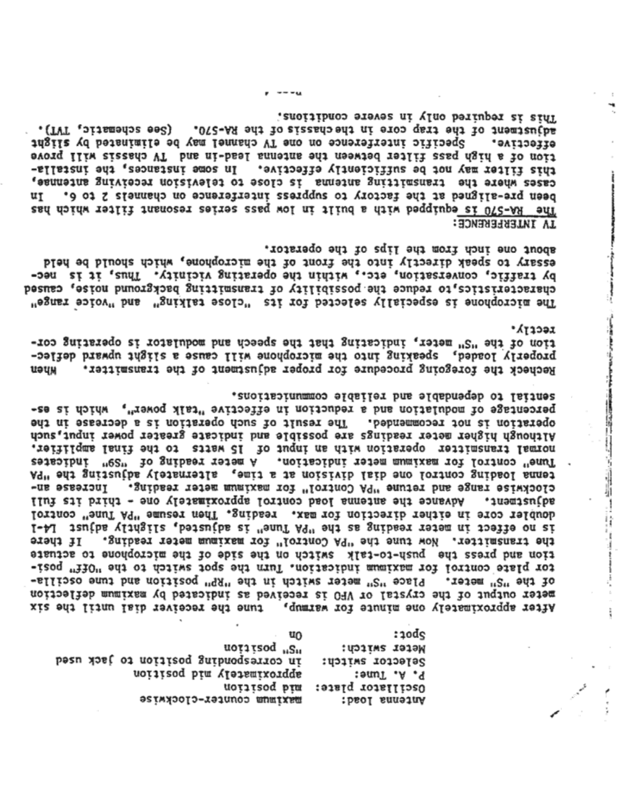 OLSON RA-570 User Manual (PAGE 5)