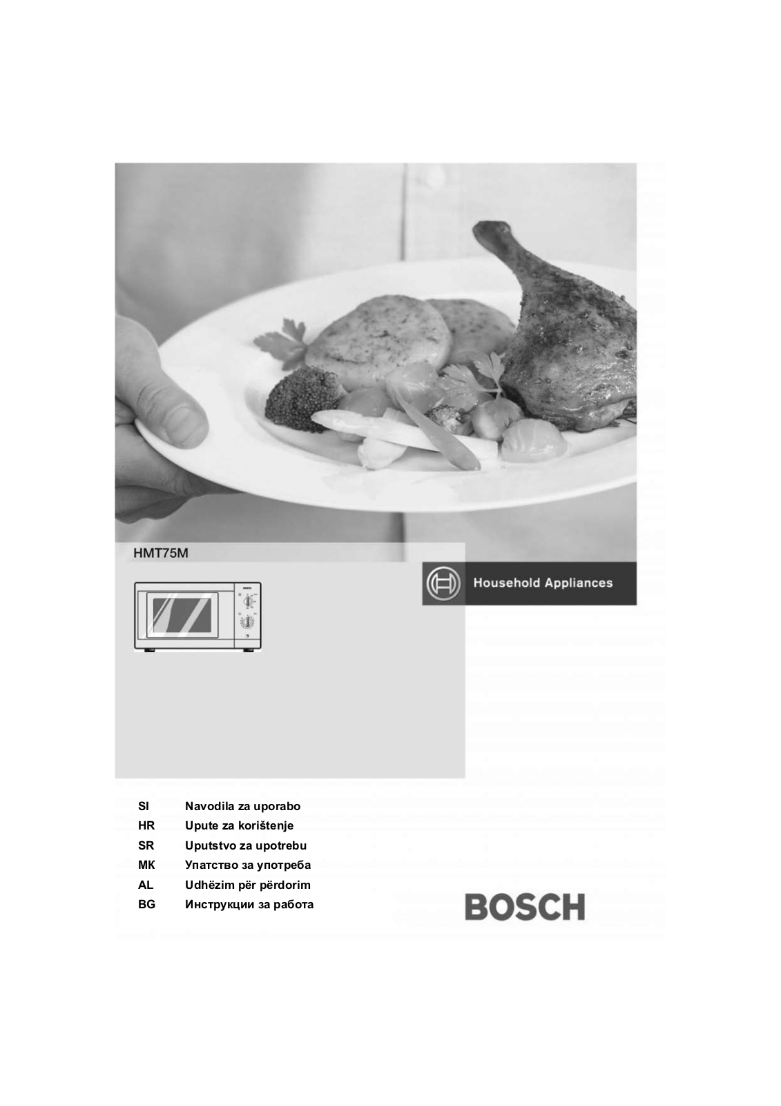 Bosch HMT75M User Manual