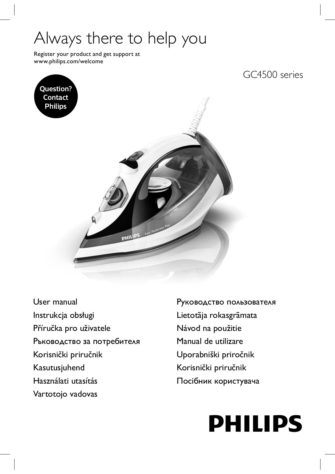 Philips GC4542/40 User Manual