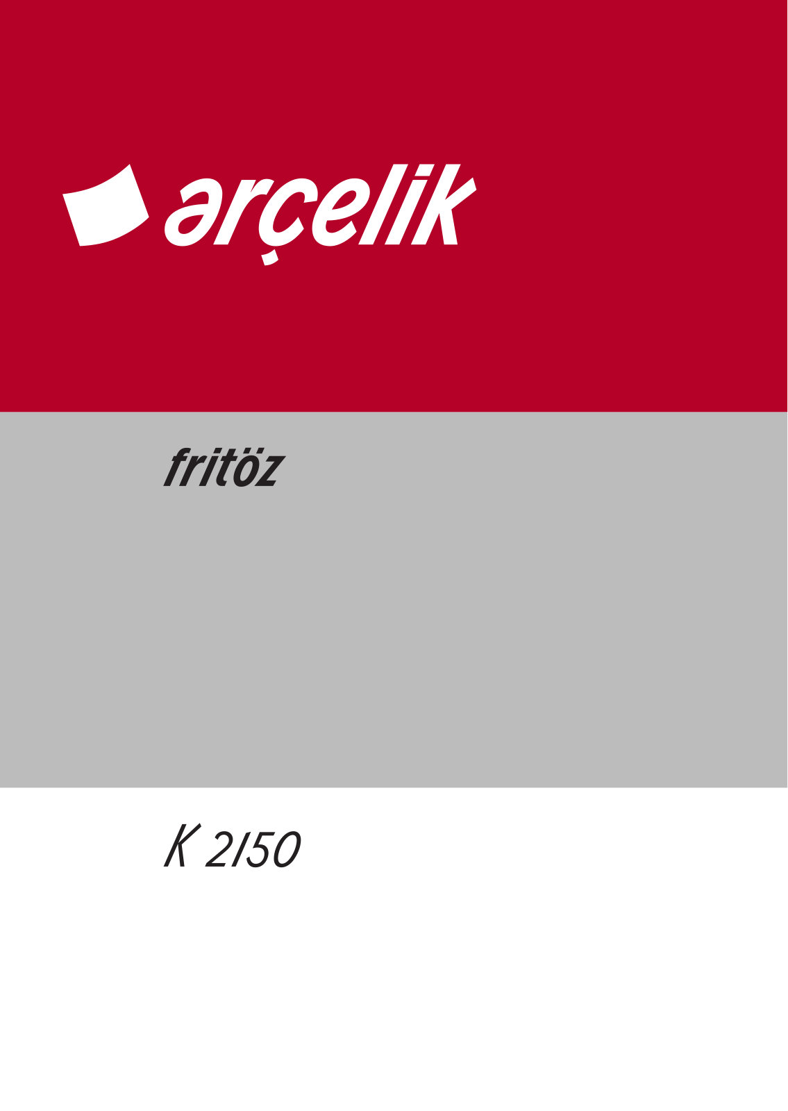 Arçelik K2150 User manual - ManualMachine.com