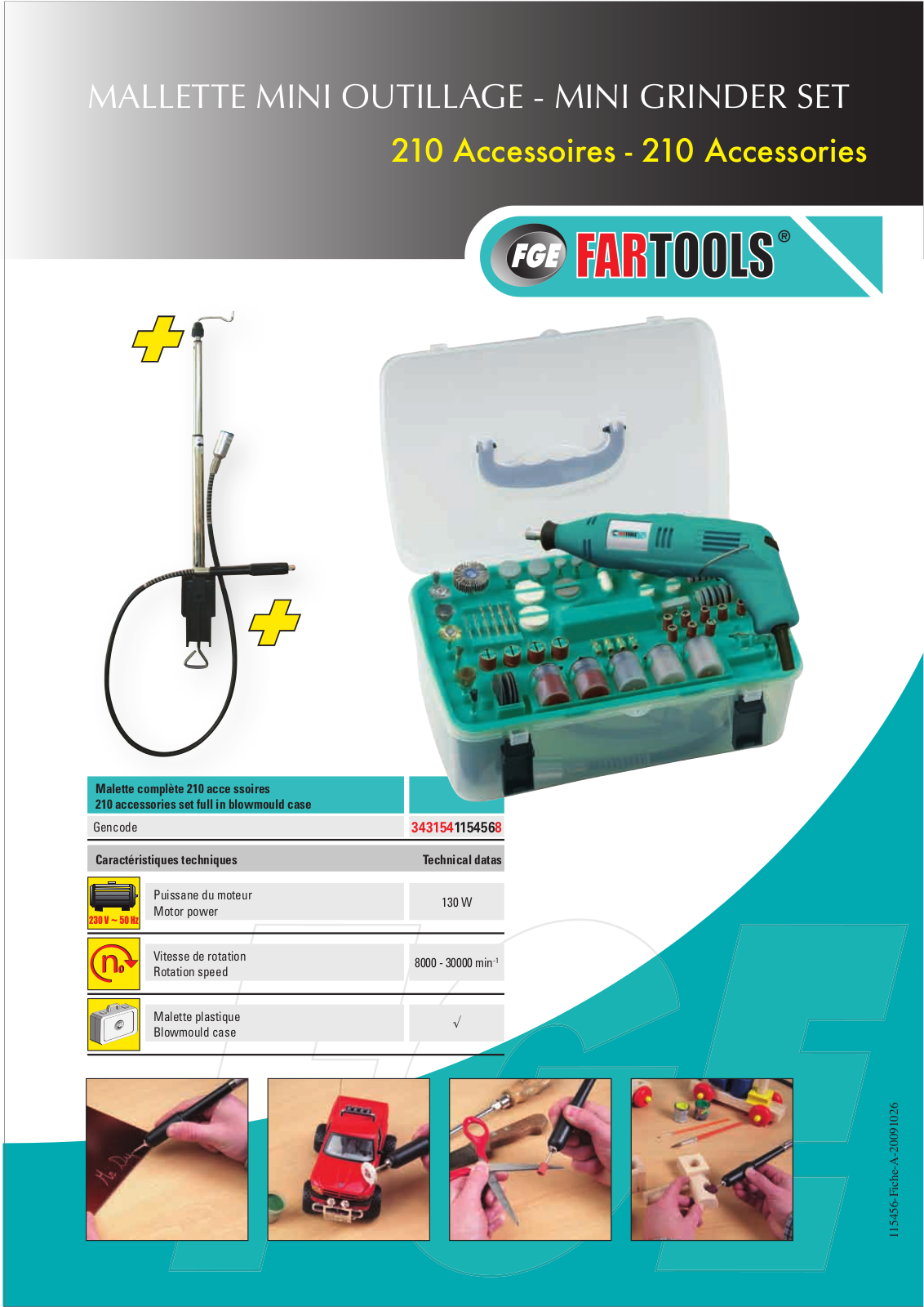 FARTOOLS MG 130 User Manual