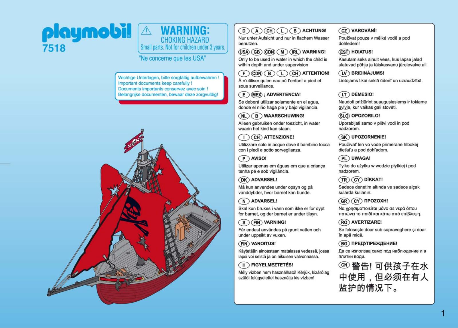 Playmobil 7518 Instructions