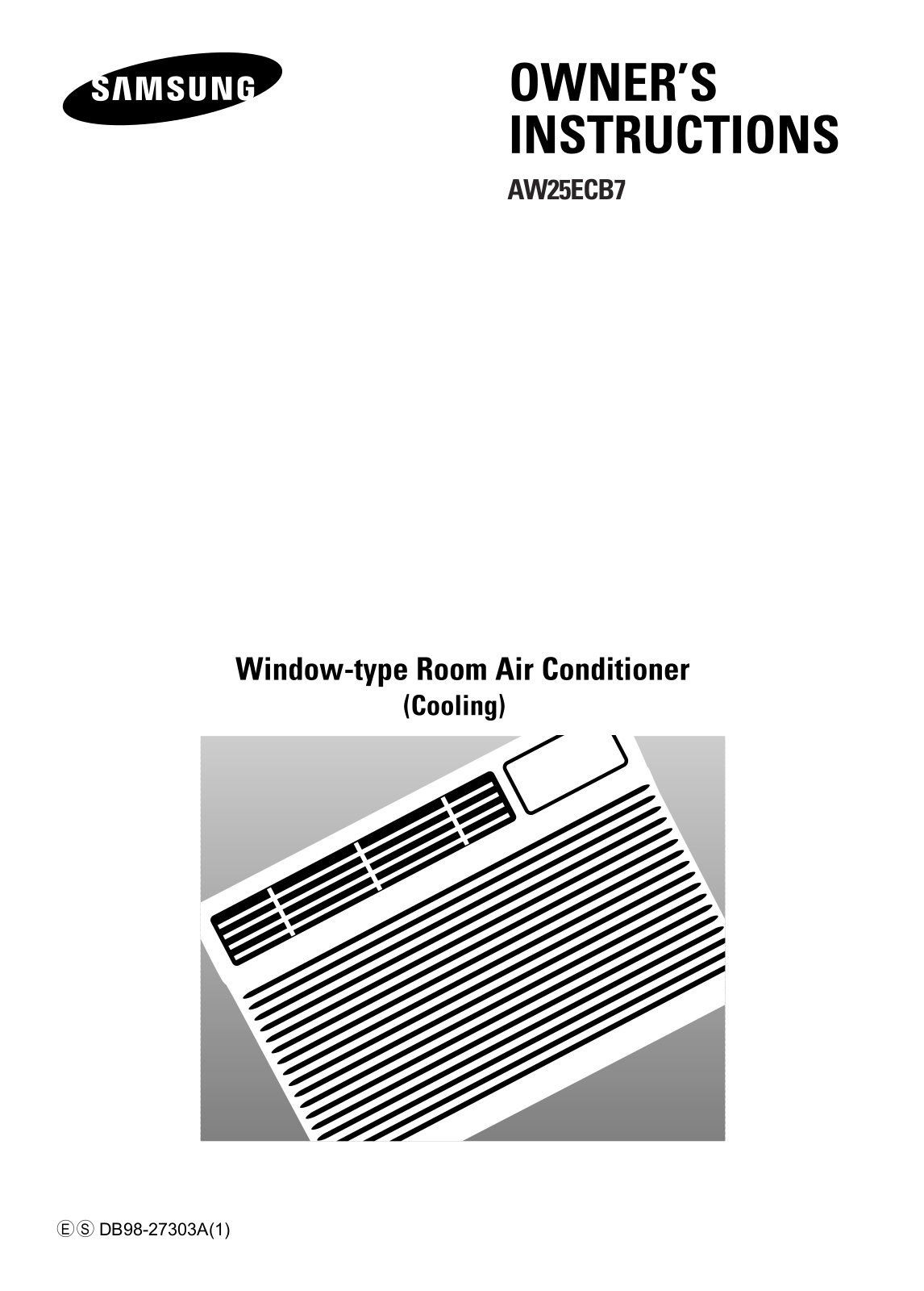 Samsung AW25ECB7 User Manual