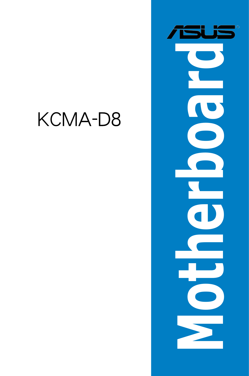 ASUS KCMA-D8, C6016 User Manual