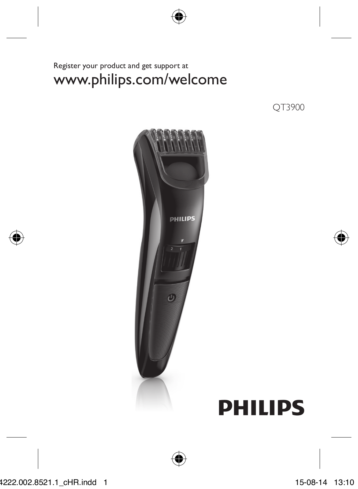 Philips QT3900 User Manual