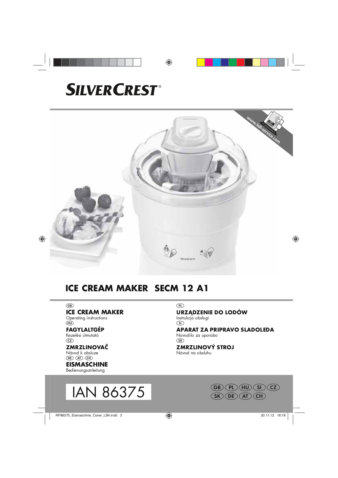 Silvercrest SECM 12 A1 User Manual