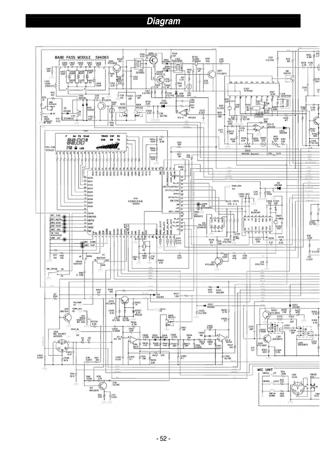 Intek M-490 PLUS Schematic