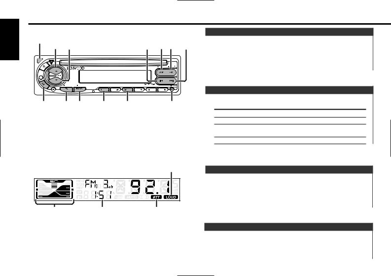 KENWOOD KDC-3026, KDC-2026, KDC-226, KDC-226B, KDC-126 User Manual