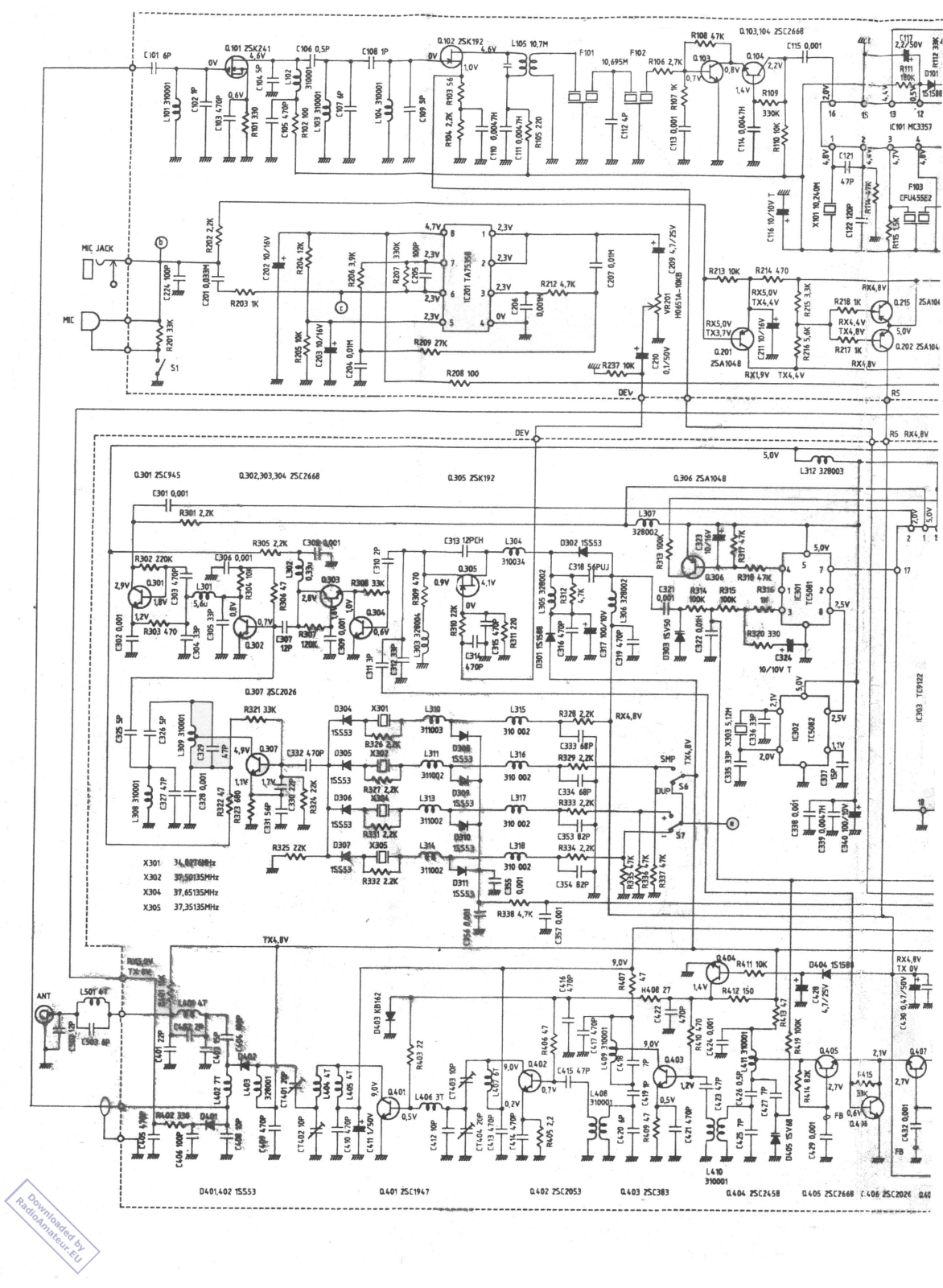 Pozosta KT-200E Schematic