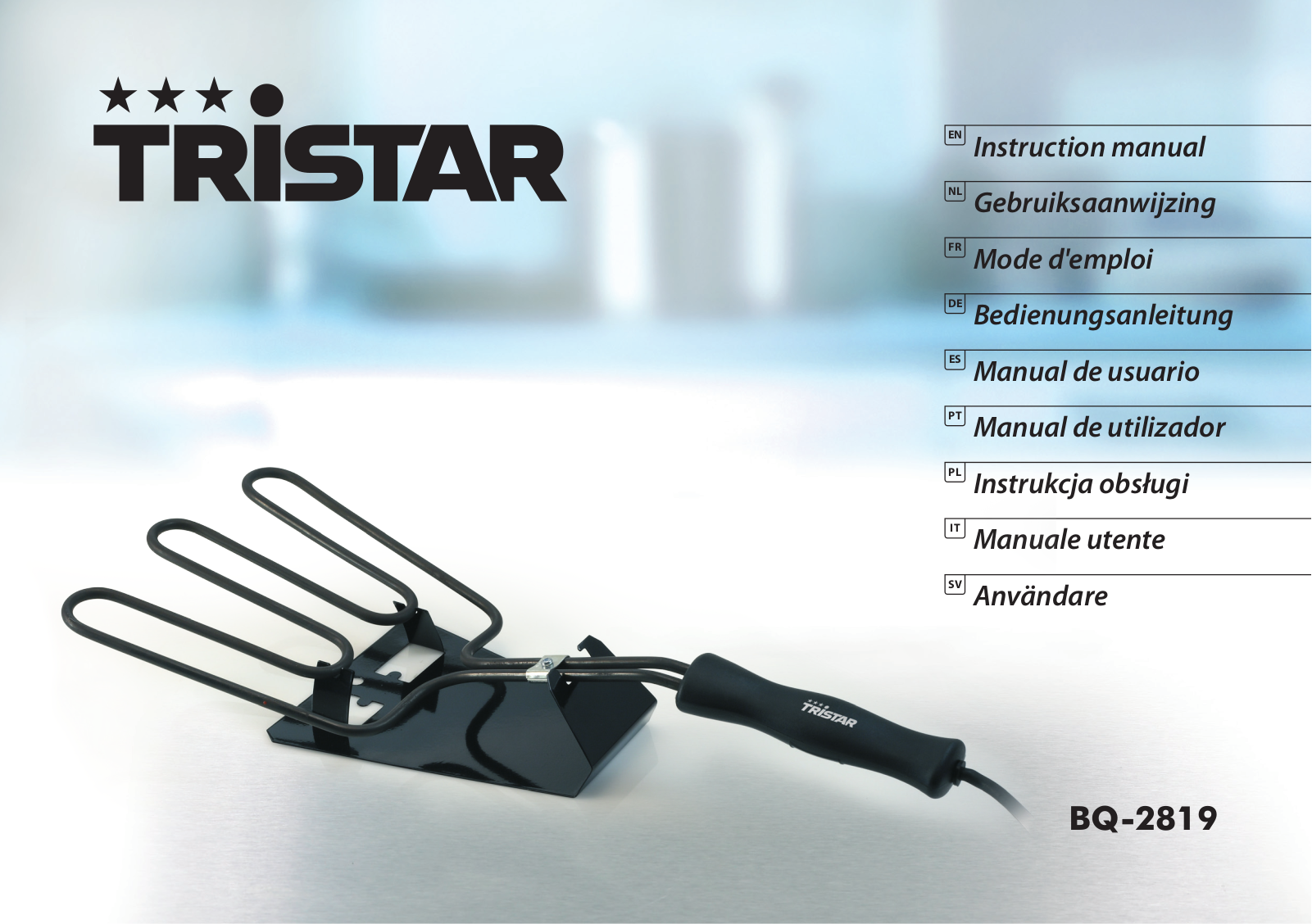 TriStar BQ-2819 Instruction Manual